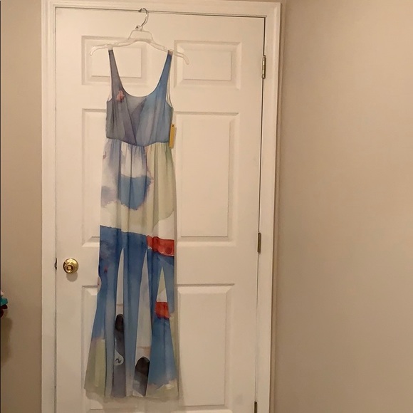 Alice + Olivia Muti-Colored Long Dress BRAND NEW - Picture 3 of 7